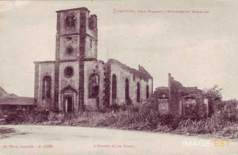 Eglise en ruines (Domèvre-sur-Vezouze)